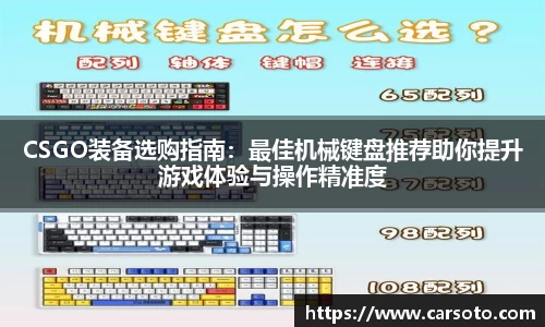 CSGO装备选购指南：最佳机械键盘推荐助你提升游戏体验与操作精准度